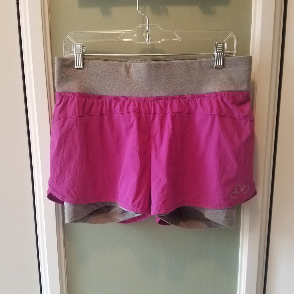 REI Running Shorts - Fleet Shorts - Pink Gray size Medium M from 2023 Workout